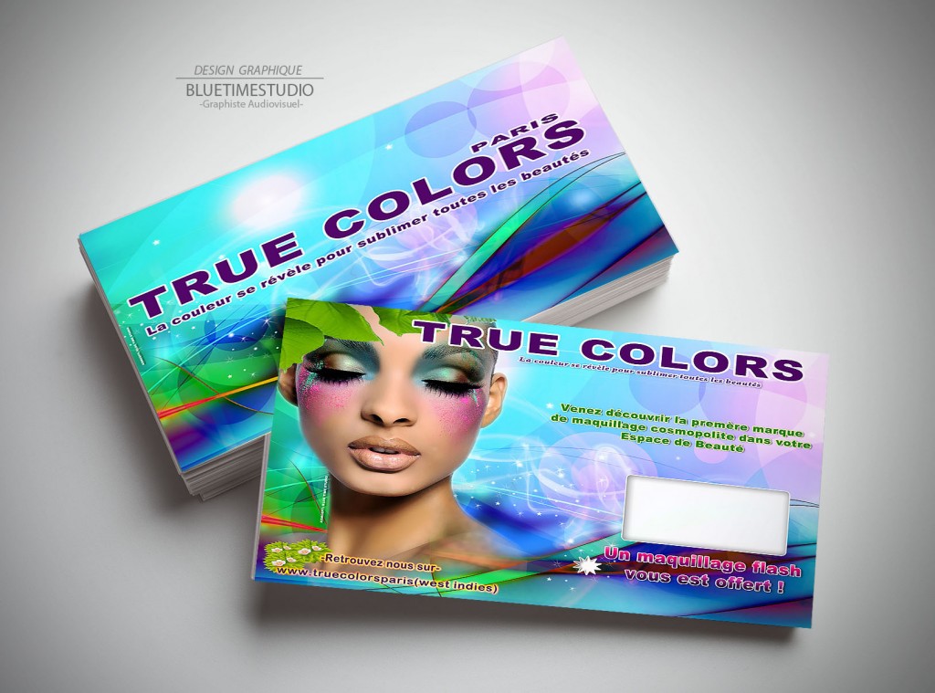 Portfolio contenu digital Carte de visite-Truc-colors-Paris #graphisteguadeloupe