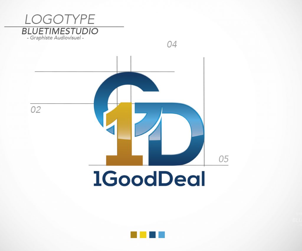 Portfolio contenu digital Logo 1goooddeal