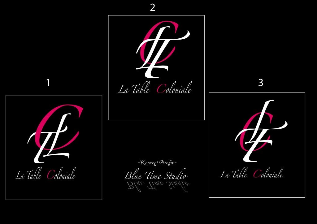 Portfolio contenu digital Logo restaurant LA TABLE COLONIALE