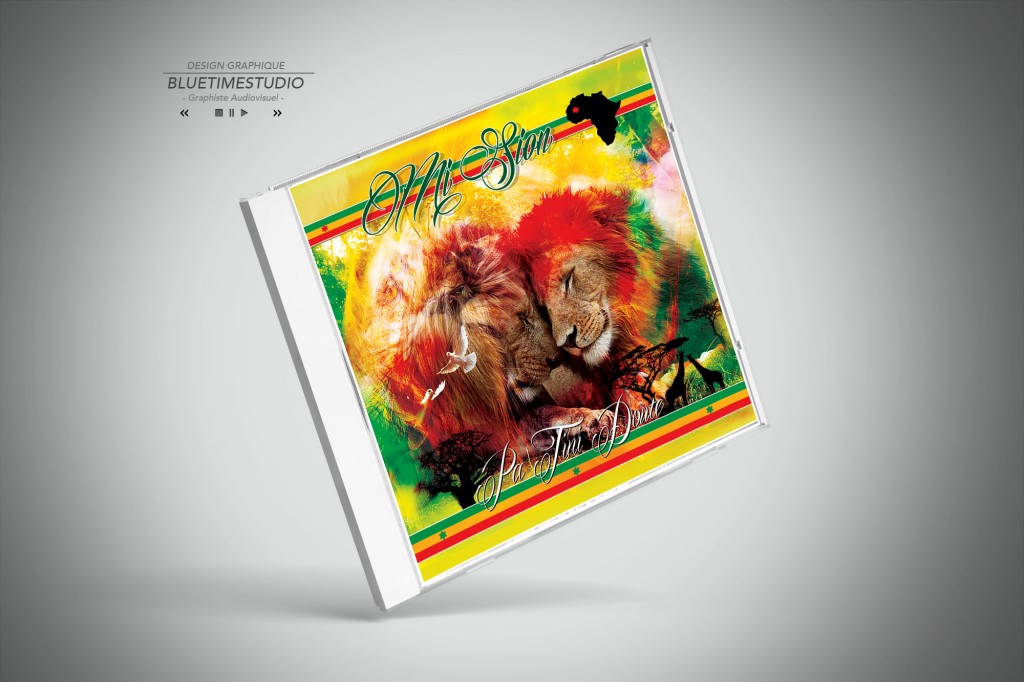 Portfolio contenu digital Pochette CD Mi Sion