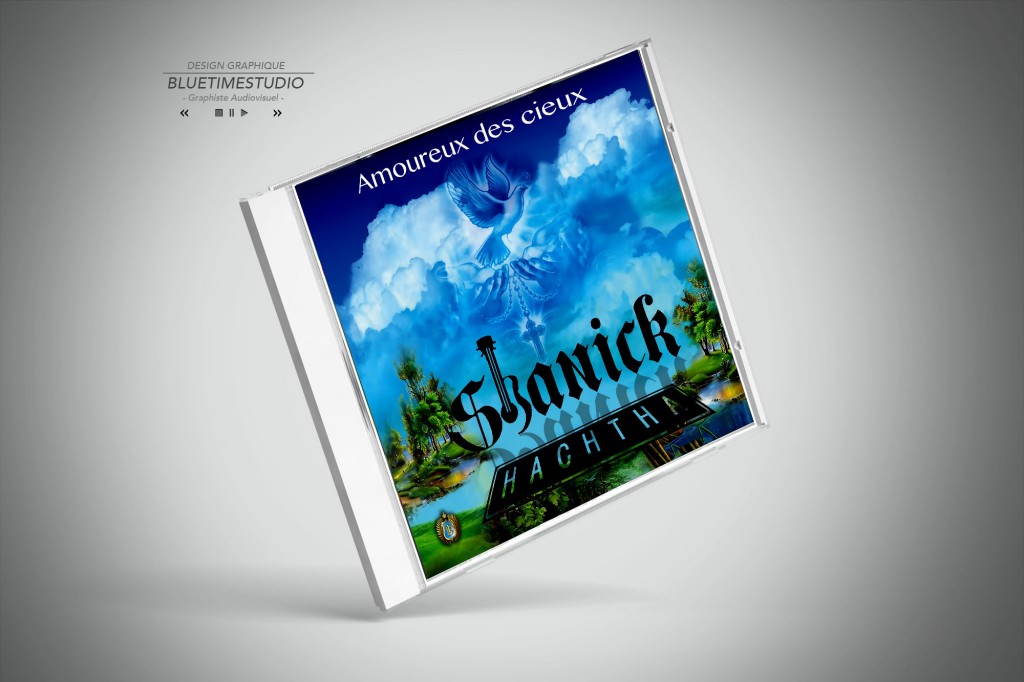 Portfolio contenu digital Pochette CD Shanick-hachtha #graphisteguadeloupe