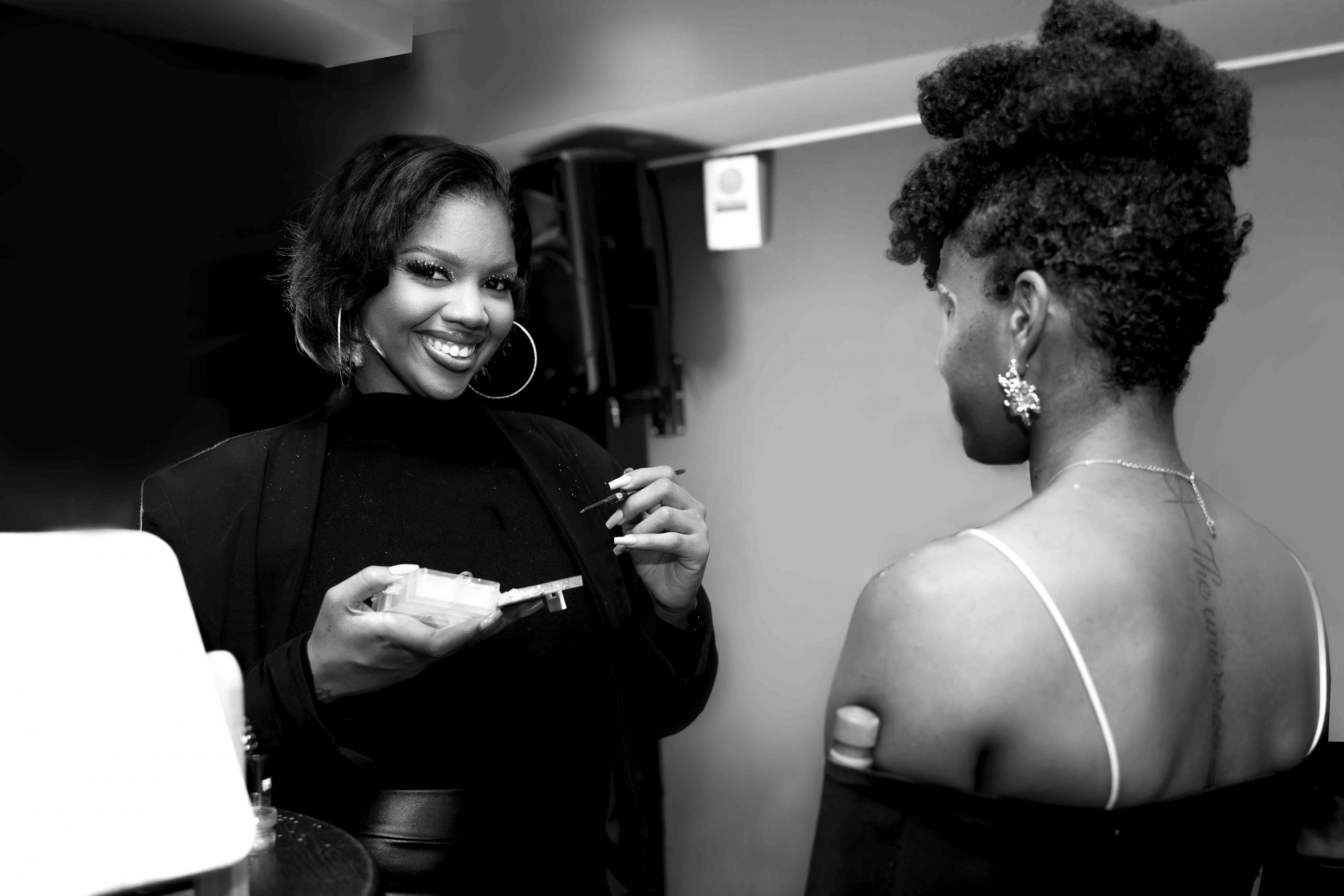 #portraits #portrait soirée de makeup